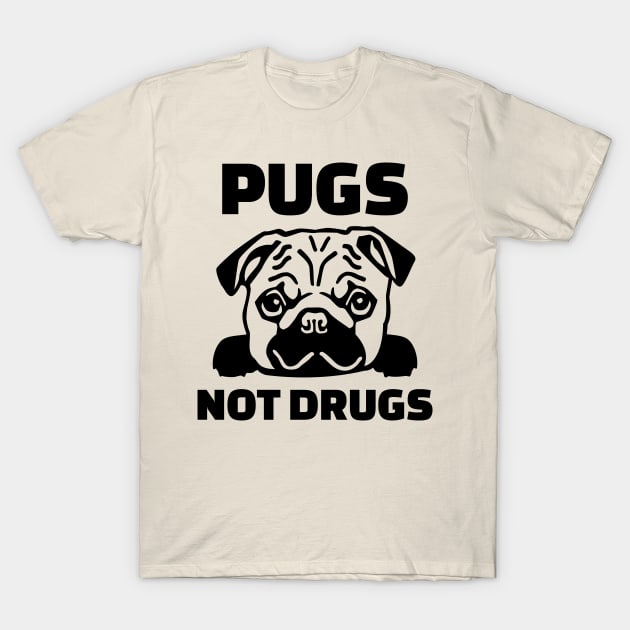 Pugs Love T-Shirt by Likkey